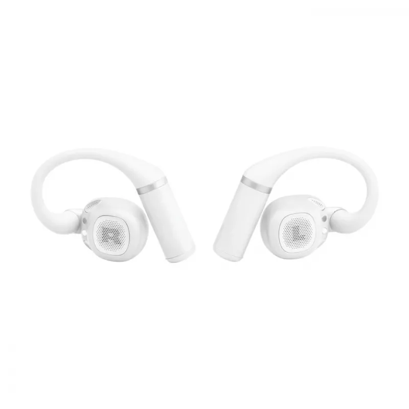 Headset JBL Sense Pro TWS gancho auricular, para chamadas e música, 20–40000 Hz, base de carregamento USB-C, branco