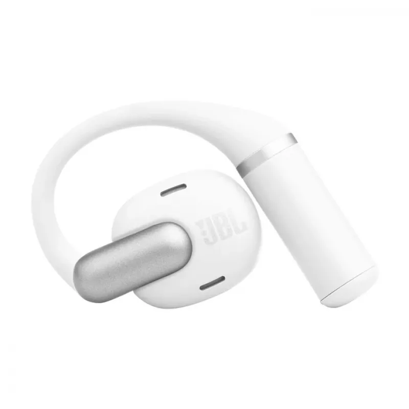 Headset JBL Sense Pro TWS gancho auricular, para chamadas e música, 20–40000 Hz, base de carregamento USB-C, branco