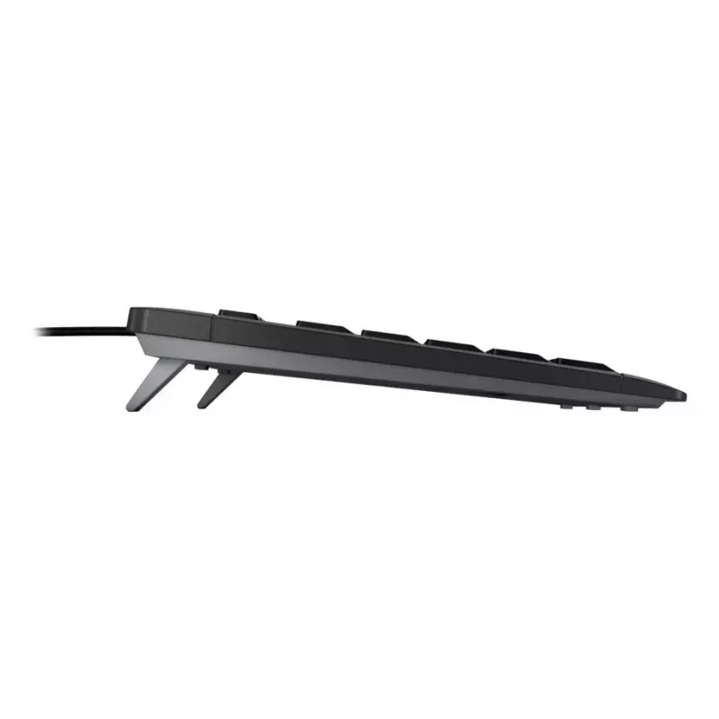 Teclado CHERRY STREAM Home/Office USB QWERTY português preto cinzento tamanho completo 115 teclas