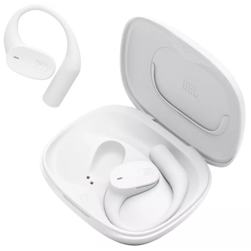 Headset JBL Sense Lite — auricular Bluetooth sem fios com gancho auricular, intra-aural, 20–20000 Hz, 83,5 g, branco
