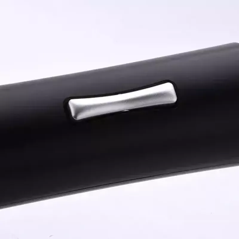 Abridor de garrafas Adler AD 4490 preto prateado transparente