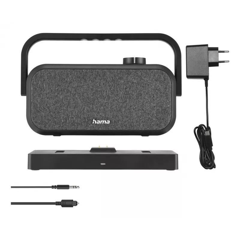 Hama 00221849 altifalante preto, cinzento sem fios