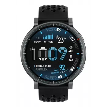 Smartwatch Amazfit Active Max redondo AMOLED 1,5 polegadas 480×480 ecrã tátil 64 MB RAM 4 GB 658 mAh preto