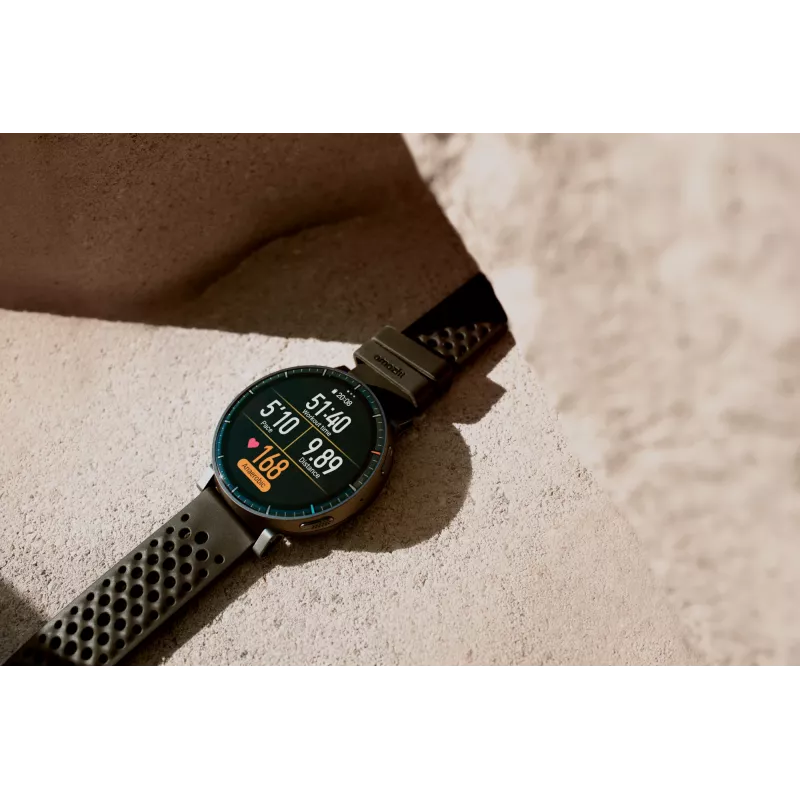 Smartwatch Amazfit Active Max redondo AMOLED 1,5 polegadas 480×480 ecrã tátil 64 MB RAM 4 GB 658 mAh preto