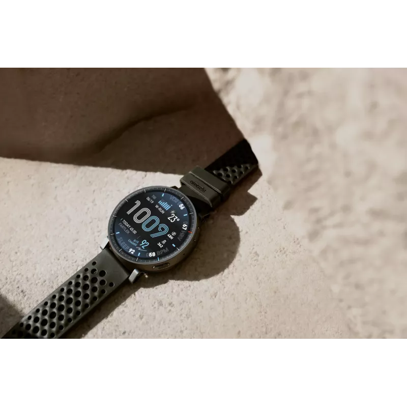 Smartwatch Amazfit Active Max redondo AMOLED 1,5 polegadas 480×480 ecrã tátil 64 MB RAM 4 GB 658 mAh preto