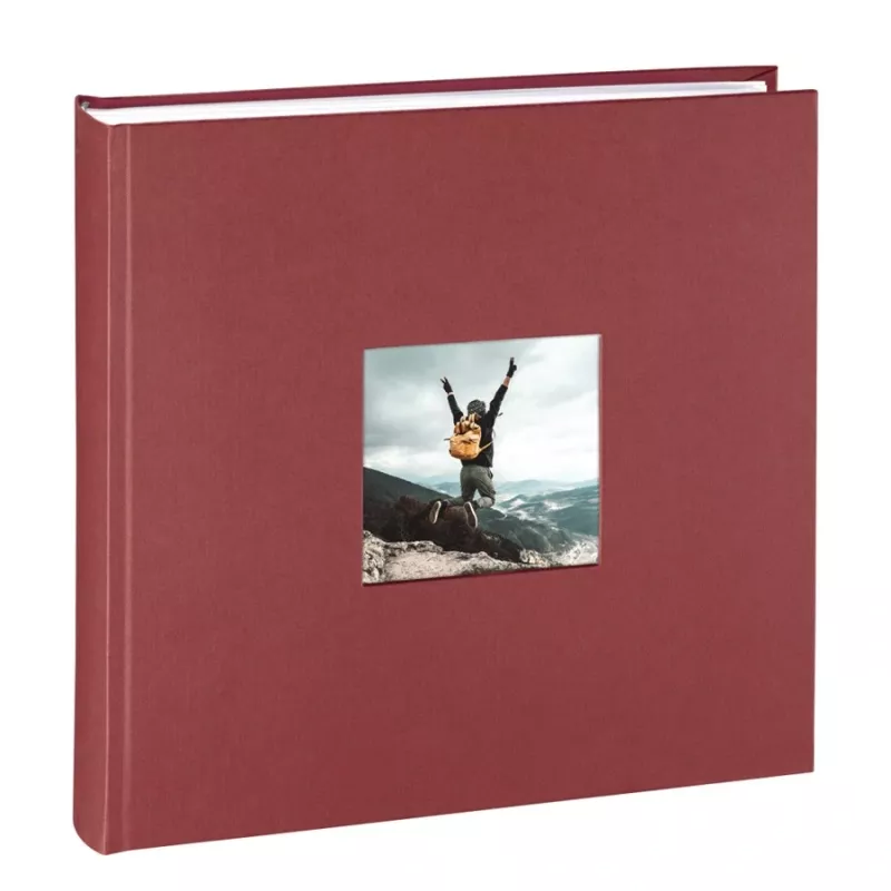 Álbum de fotografias Hama bordéus 400 folhas 10 x 15 encadernação