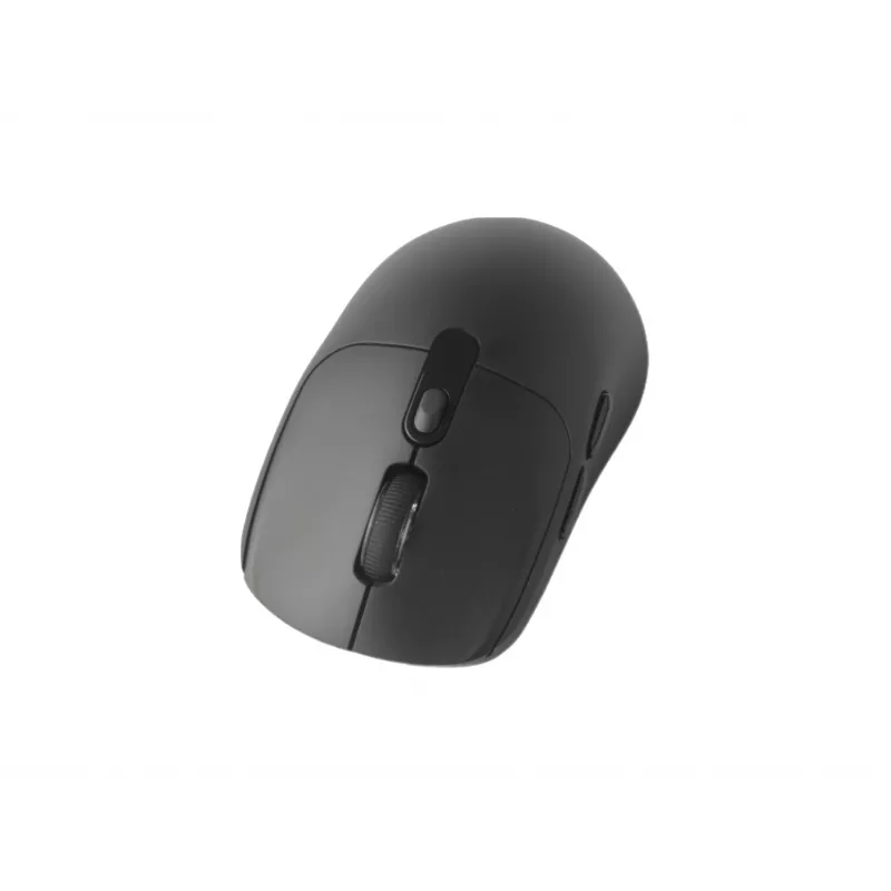 Rato sem fios EQUIP ambidestro 6 botões modo duplo, ótico 1600 DPI, RF + Bluetooth, preto