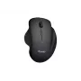 Rato sem fios recarregável EQUIP 6 botões modo duplo — para destros, ótico 1600 DPI, RF Wireless + Bluetooth, preto