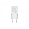 Carregador EQUIP 2 portas 30W GaN fino USB PD — USB-C x1, USB-A x1, entrada 100–240V, saída máx. 20V, branco