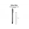 Carregador EQUIP 2 portas 30W GaN fino USB PD — USB-C x1, USB-A x1, entrada 100–240V, saída máx. 20V, branco