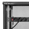 Régua de tomadas QOLTEC 54603 — montagem em rack 1U, entrada 16A, 4× tomadas Schuko