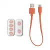 JBL Tune Flex Ghost Edition Headset True Wireless Stereo (TWS) In-ear Chamadas/Música Bluetooth Transparente, Branco
