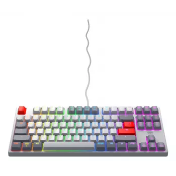 CHERRY XTRFY K4V2 TKL (80%) teclado Retro, com fio, RGB, disposição QWERTY US