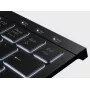 KeySonic KSK-5010ELC (DE) Teclado para casa USB QWERTZ Alemão Preto