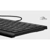 KeySonic KSK-5010ELC (DE) Teclado para casa USB QWERTZ Alemão Preto