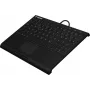 KeySonic KSK-3211ELU (DE) Teclado Casa USB QWERTZ Alemão Preto