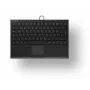 KeySonic KSK-5211ELU (DE) Teclado Casa USB QWERTZ Alemão Preto