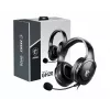 Headset gaming MSI IMMERSE GH20 '3,5 mm inline com acessório divisor de áudio, Preto, drivers de 40 mm, microfone unidirecional, compatibilidade com PC e multiplataforma'