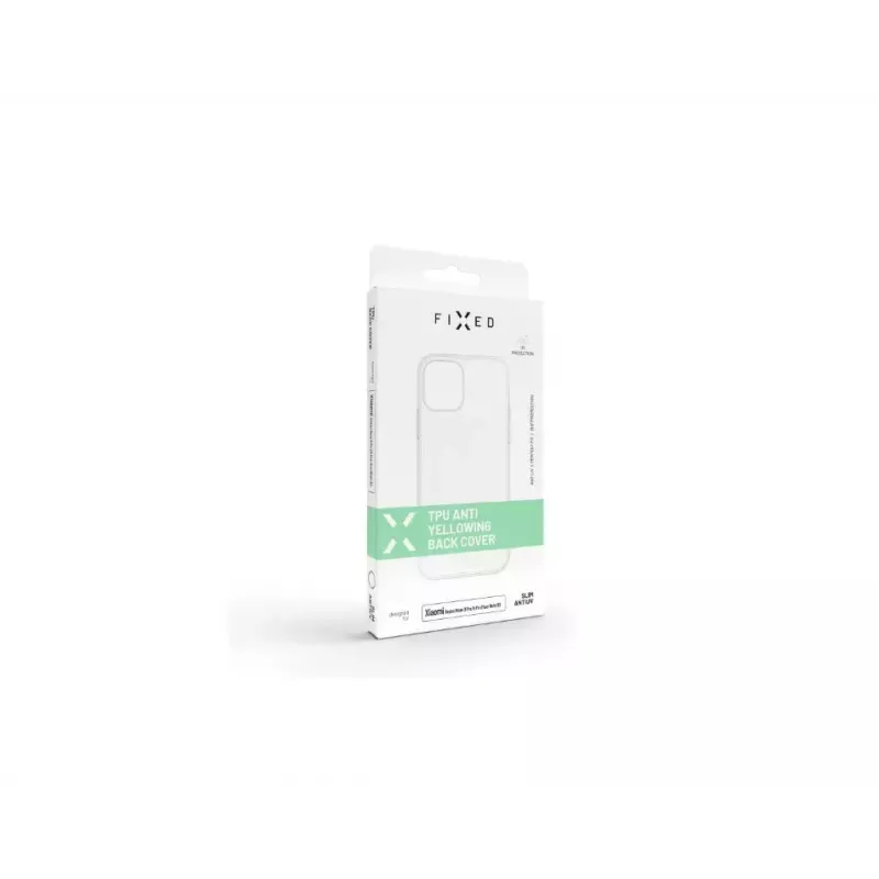 Capa traseira FIXED para Xiaomi Redmi Note 13 Pro 5G / POCO X6 5G — fina AntiUV TPU Transparente