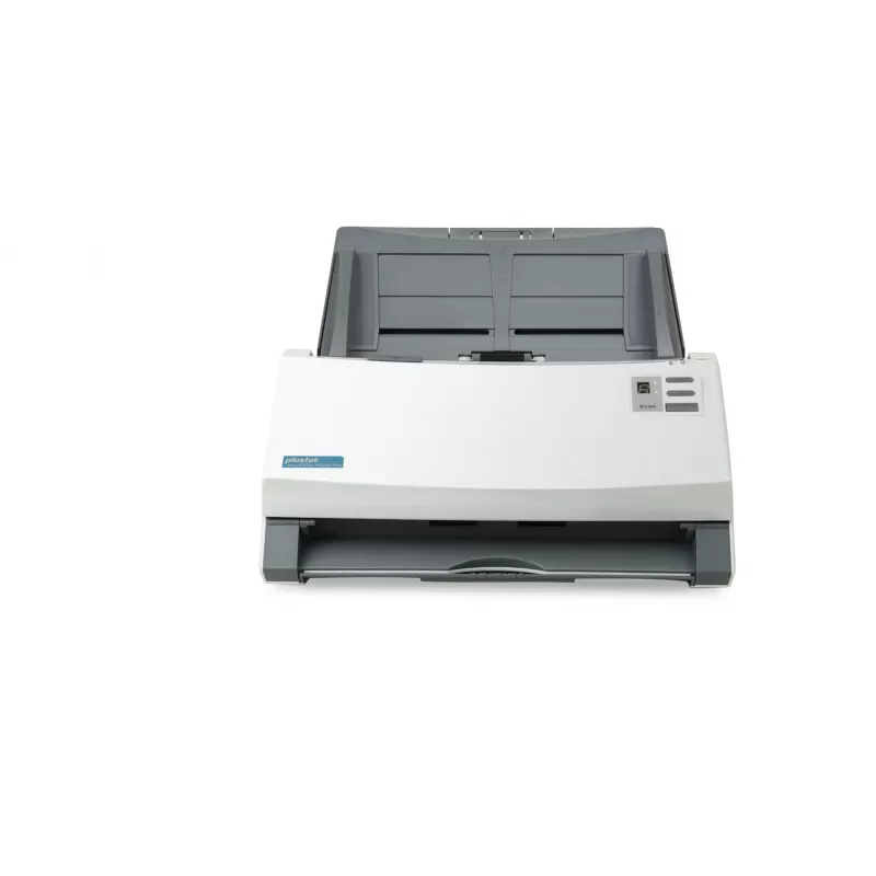 Scanner ADF Plustek SmartOffice PS456U Plus 600 x 600 DPI A4 Cinzento, Branco