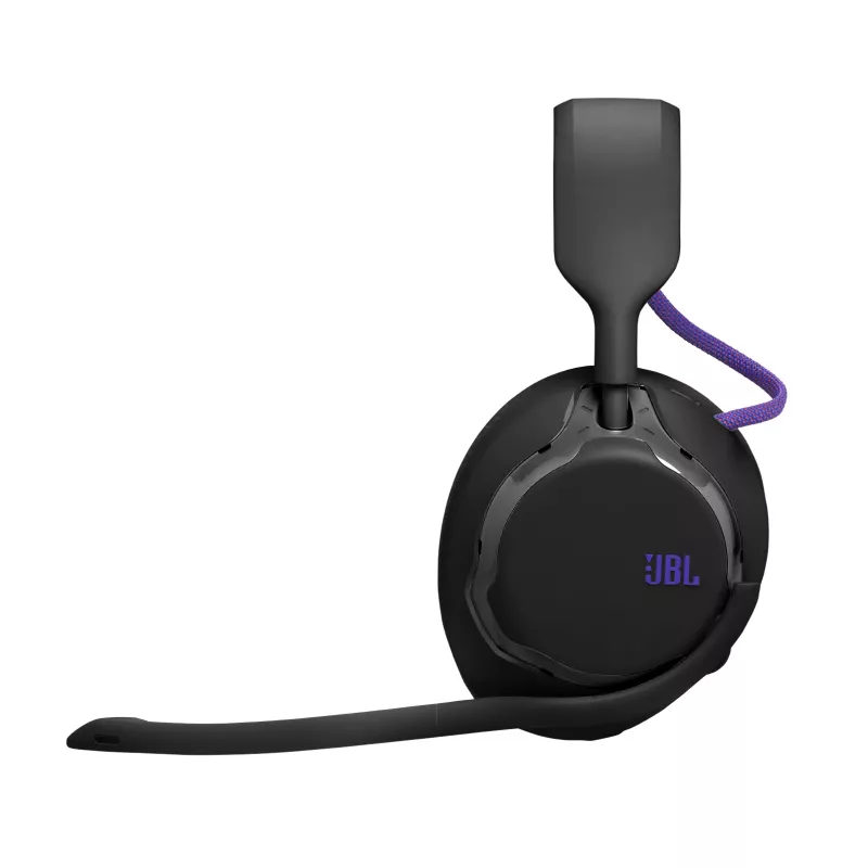 Headset JBL Quantum 650 — gaming sem fios, Bluetooth, USB‑C, circum-aural, preto, 20–20.000 Hz, 331,5 g