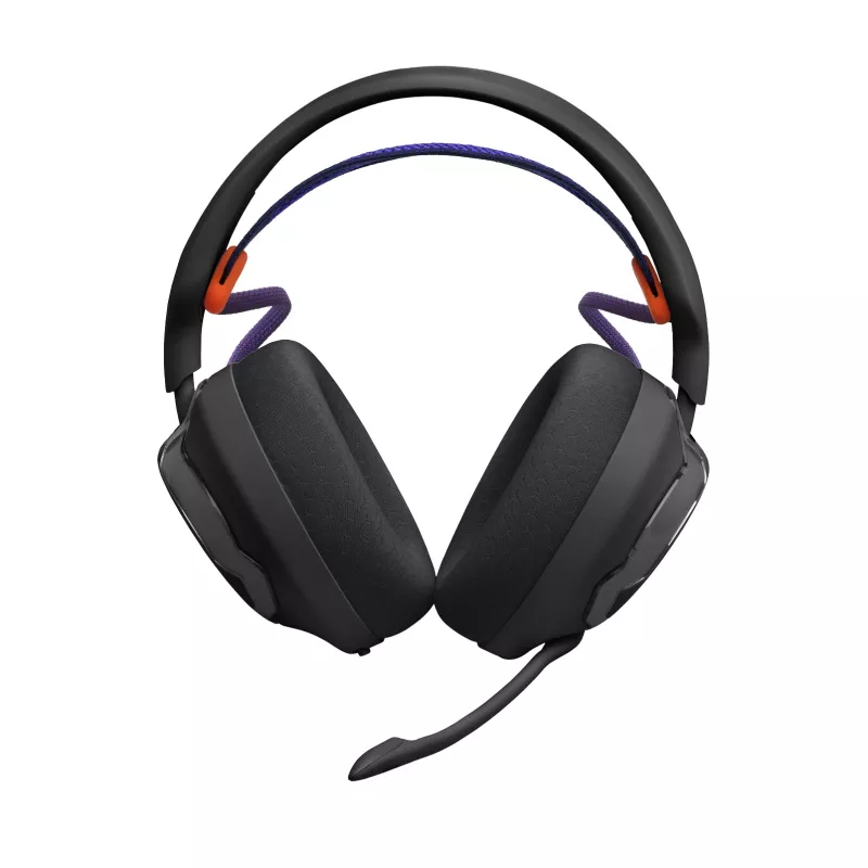 Headset JBL Quantum 650 — gaming sem fios, Bluetooth, USB‑C, circum-aural, preto, 20–20.000 Hz, 331,5 g