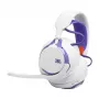 Headset JBL Quantum 650 — Bluetooth sem fios, USB-C, circum-aural, arco de cabeça, branco, 20–20000 Hz