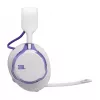 Headset JBL Quantum 650 — Bluetooth sem fios, USB-C, circum-aural, arco de cabeça, branco, 20–20000 Hz