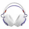 Headset JBL Quantum 650 — Bluetooth sem fios, USB-C, circum-aural, arco de cabeça, branco, 20–20000 Hz