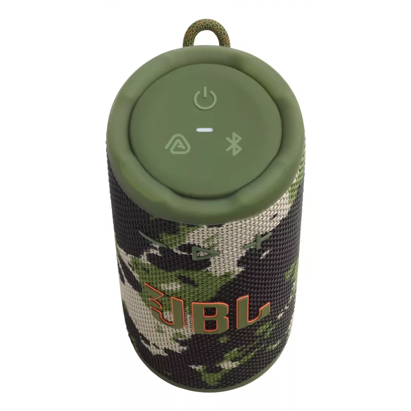 Altifalante portátil mono JBL Grip Mono Camouflage — 16 W, Bluetooth, 70–20.000 Hz