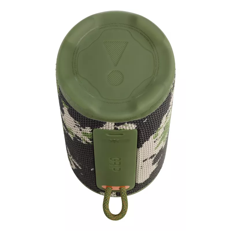 Altifalante portátil mono JBL Grip Mono Camouflage — 16 W, Bluetooth, 70–20.000 Hz