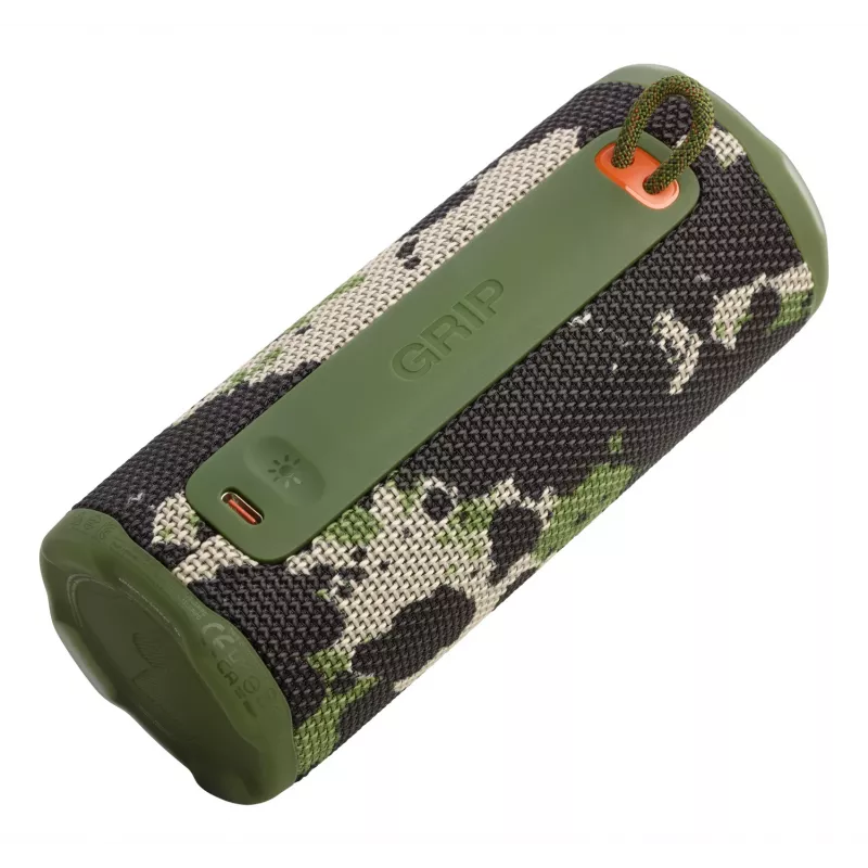 Altifalante portátil mono JBL Grip Mono Camouflage — 16 W, Bluetooth, 70–20.000 Hz