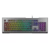 Teclado Gaming GENESIS Rhod 500 RGB USB QWERTY Português Preto, Prateado