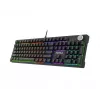 MSI FORGE GK320 Red Teclado mecânico para jogos, QWERTZ DE