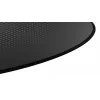 Tapete redondo Trust Mika Preto 117 cm