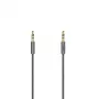Cabo de áudio Hama Elite 0,75 m 3,5 mm ficha macho ficha macho cobre dourado