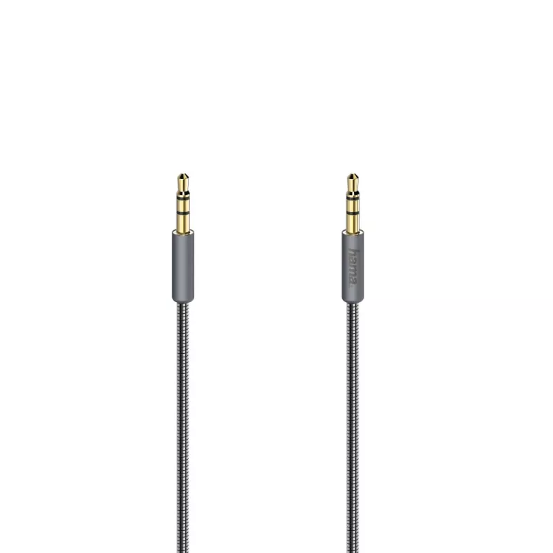 Cabo de áudio Hama Elite 0,75 m 3,5 mm ficha macho ficha macho cobre dourado