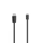 Cabo USB Hama 00200657 1m USB A USB C USB 3.2 Gen 2 10 Gbit/s preto