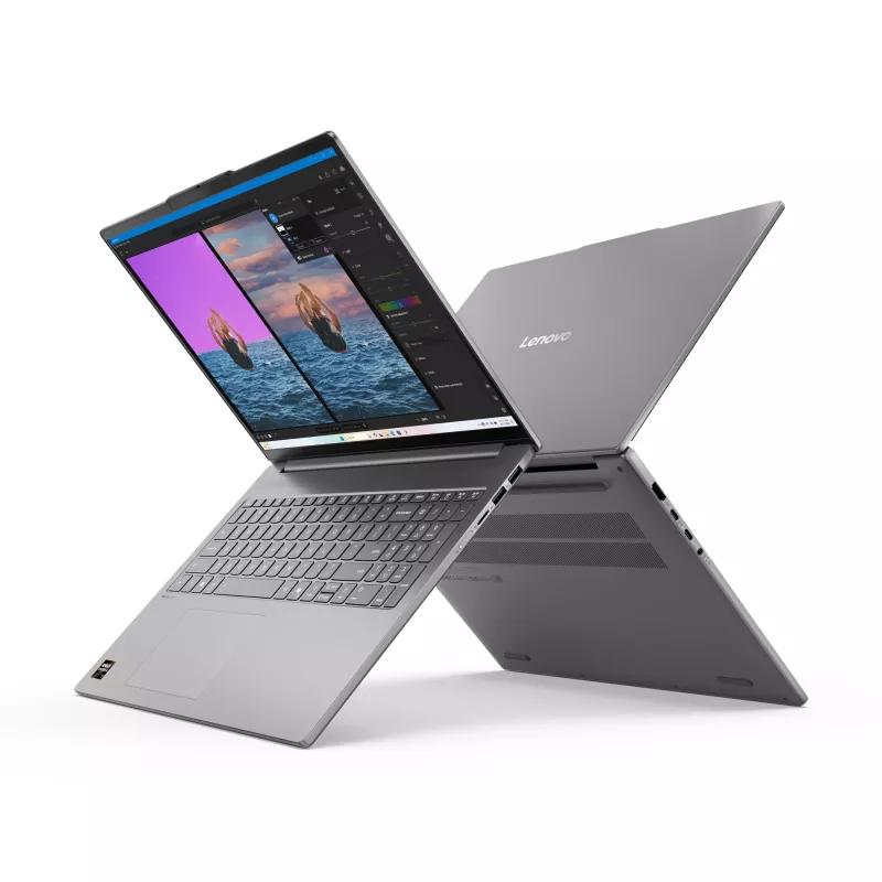 Lenovo IdeaPad Slim 5 16AKP10 Copilot+ PC portátil AMD Ryzen™ AI 5 330 40,6 cm (16 polegadas) WUXGA 16 GB DDR5-SDRAM 1 TB SSD Wi-Fi 7 (802.11be) Windows 11 Home alemão cinzento