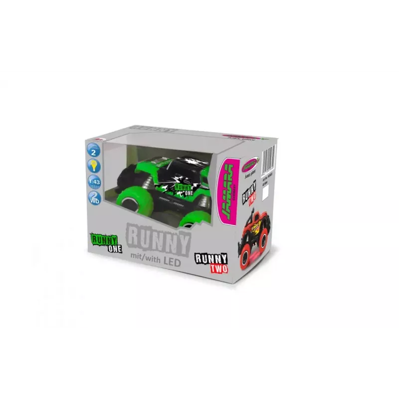 Monster truck Jamara Runny One modelo RC telecomandado 1:43