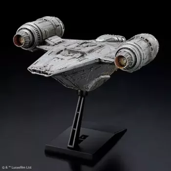 Modelo em plástico REVELL Razor Crest escala 1/144 — kit Star Wars Bandai, kit de montagem em plástico