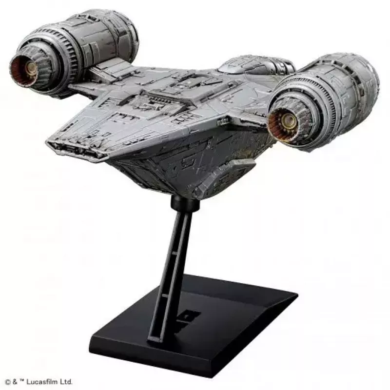 Modelo em plástico REVELL Razor Crest escala 1/144 — kit Star Wars Bandai, kit de montagem em plástico