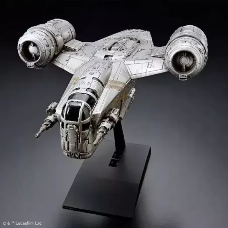 Modelo em plástico REVELL Razor Crest escala 1/144 — kit Star Wars Bandai, kit de montagem em plástico