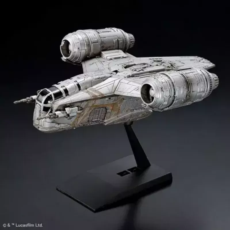 Modelo em plástico REVELL Razor Crest escala 1/144 — kit Star Wars Bandai, kit de montagem em plástico