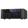 Torre NAS QNAP TS-h1290FX — EPYC 7302P 3,0 GHz, 128 GB DDR4, 12 baias, QuTS hero, preto