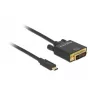 Adaptador USB-C para DVI DeLOCK 3m 85322