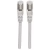 Cabo de rede patch Intellinet, Cat6, 3 m, cinzento, cobre, S/FTP, LSOH/LSZH, PVC, RJ45, contactos banhados a ouro, proteção da patilha, proteção anti-dobra moldada, garantia vitalícia