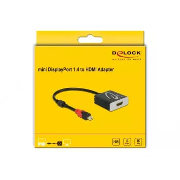 Adaptador ativo Mini DisplayPort 1.4 para HDMI DeLOCK 65302