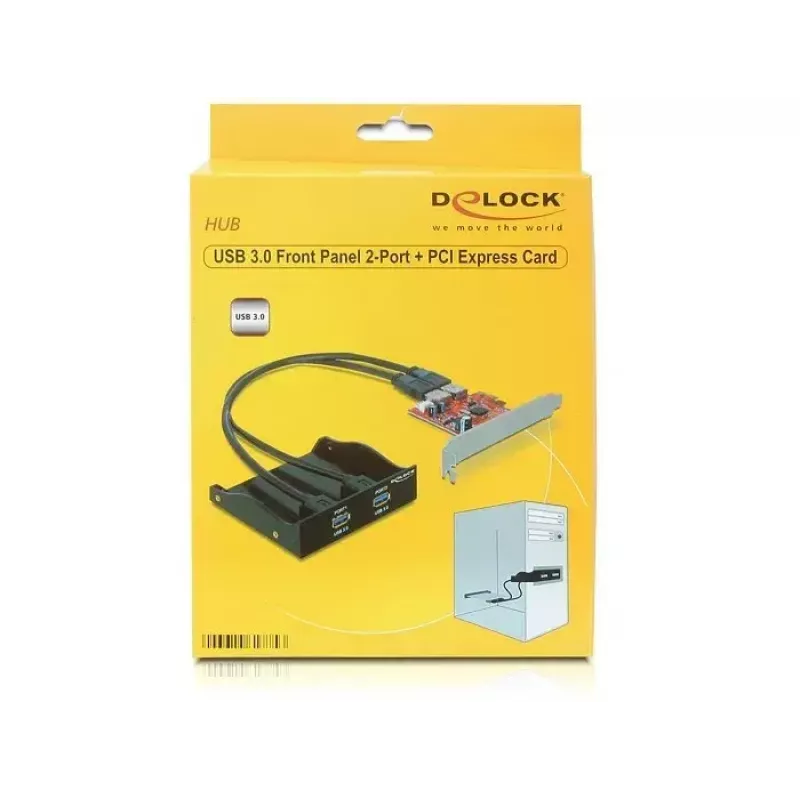 Placa de interface DeLOCK 61775 USB 3.2 Gen 1