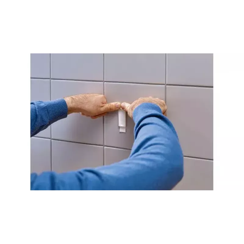 Crochet universal TESA 77763 interior branco 2 unid.